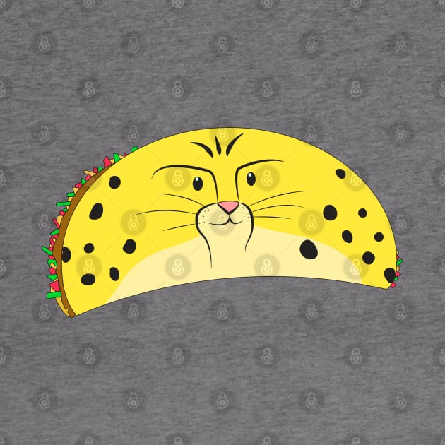 Taco Cheetah by Sticker Steve